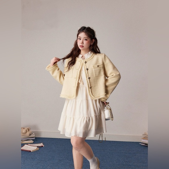 🌼MATCHING SET🌼 yellow jacket - Picture 1 of 10